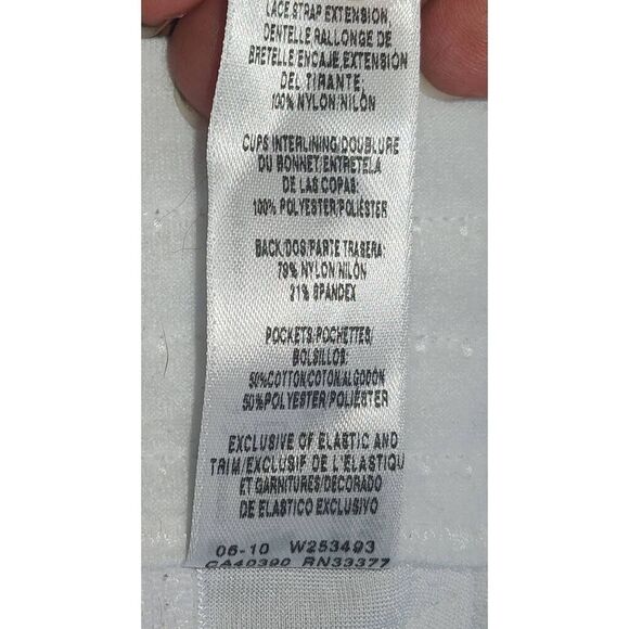 Trulife 165 Naturalwear  Maria All Over Lace Style Softcup NEW  with tags. WHITE - Picture 6 of 6